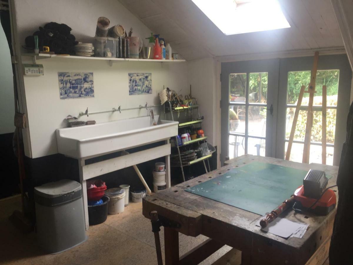 Boerderij Met Atelier Pensionat Dalfsen Exteriör bild